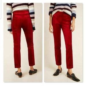 The Essential Slim Velvet Ankle Trousers N…
